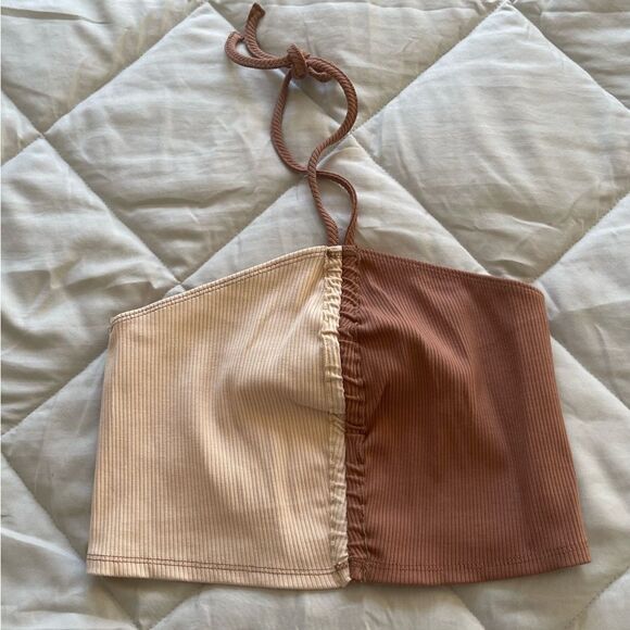 NWOT naked wardrobe two tone tube top size medium - Picture 1 of 5